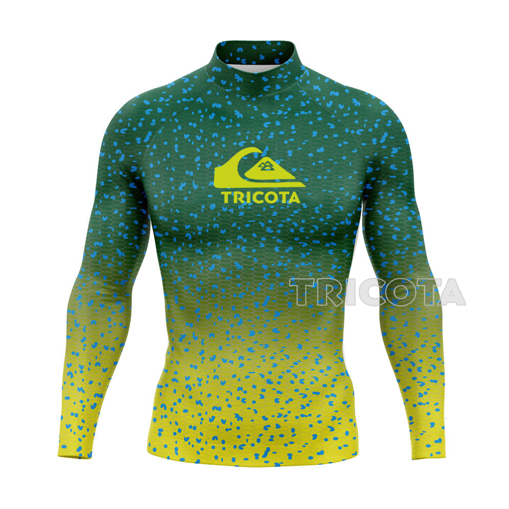 Wetsuits Drysuits Men Surfing Rashguard Shirts Long Sleeve Tight Swimwear UV Protection Water Sports Swimming Floatsuit Diving Tops Boxing T-shirt 230