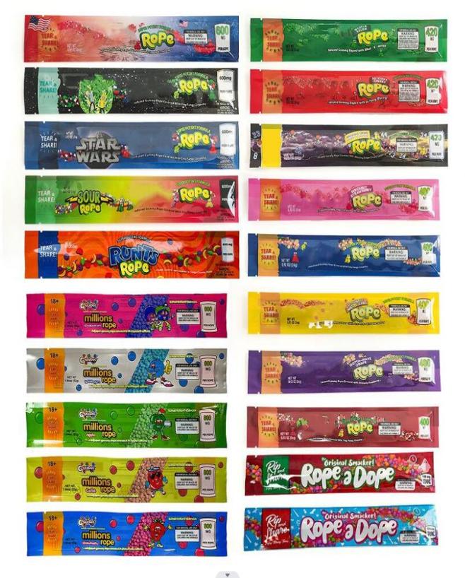 600mg Rope Gummy Packing Bags Empty Pouch Edible Package Candy Foil Food Packages 400mg Mylar Bag 800mg Edibles Gummies Packaging 1921434
600mg Rope Gummy Packing Bags Empty Pouch Edible Package Candy Foil Food Packages 400mg Mylar Bag 800mg Edibles Gummies Packaging 1921434