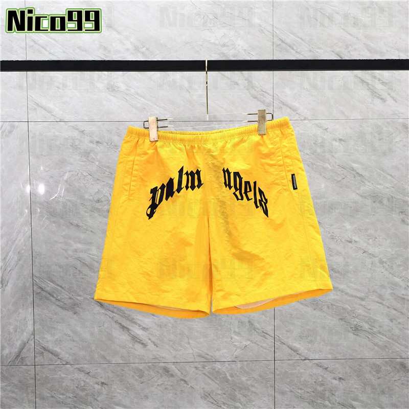 23ss New shorts alphabet print pattern loose cotton black gold orange drawstring versatile men and women street shorts, #02
23ss New shorts alphabet print pattern loose cotton black gold orange drawstring versatile men and women street shorts, #02