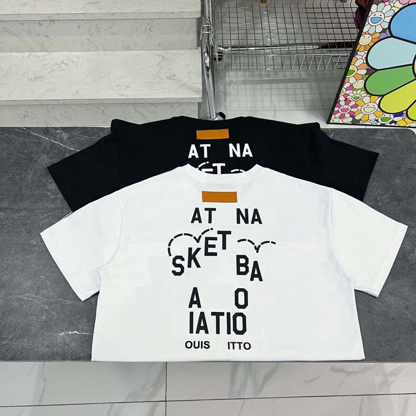New high quality L mens designer embroidered letter T-shirt short sleeve spring/summer fashion mens and womens T-shirt European code G# 32, White
New high quality L mens designer embroidered letter T-shirt short sleeve spring/summer fashion mens and womens T-shirt European code G# 32, White
