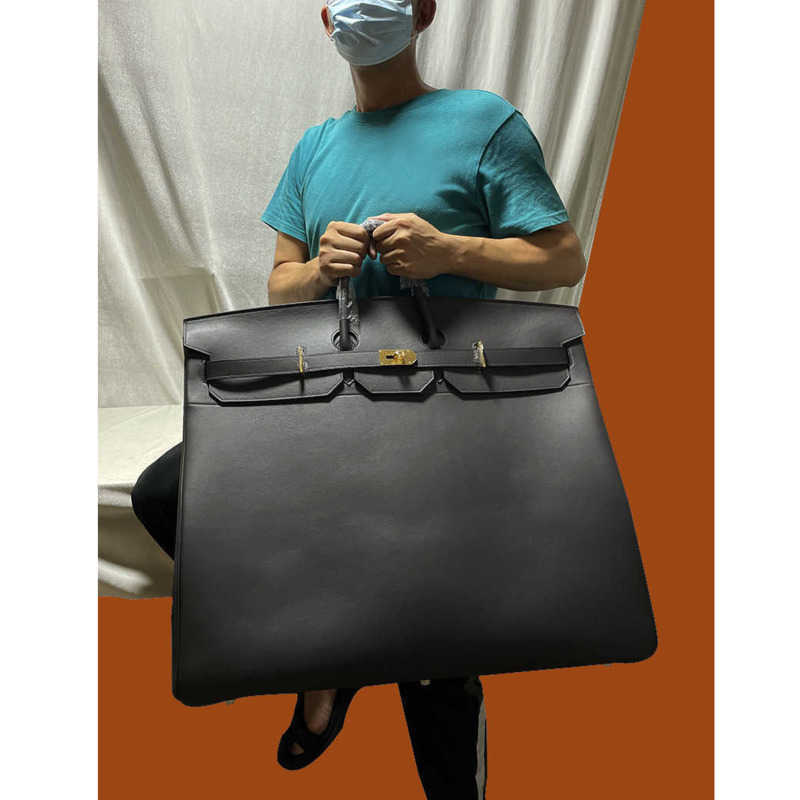 Extra Large Totes Bag Business Travel Shoulder Bags H ermes Designer Birkin Handbags 60cm HAC Large Capacity Crossbody Bags Domineering Men's Leather Bag YI-JSLQ, Gold brown swift gold button white
Extra Large Totes Bag Business Travel Shoulder Bags H ermes Designer Birkin Handbags 60cm HAC Large Capacity Crossbody Bags Domineering Men's Leather Bag YI-JSLQ, Gold brown swift gold button white