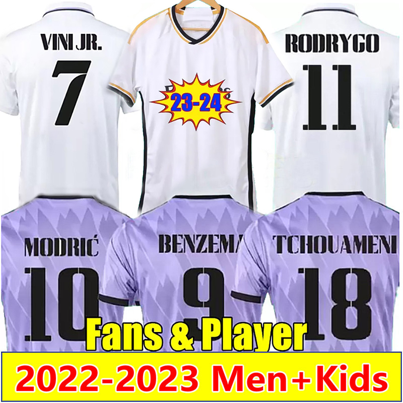 2023 BENZEMA soccer jerseys CAMAVINGA Tchouameni RUDIGER Fans Player 22 23 MODRIC VINI JR football shirt VALVERDE ASENSIO KROOS camiseta de futol men kids uniforms, Special 8
2023 BENZEMA soccer jerseys CAMAVINGA Tchouameni RUDIGER Fans Player 22 23 MODRIC VINI JR football shirt VALVERDE ASENSIO KROOS camiseta de futol men kids uniforms, Special 8