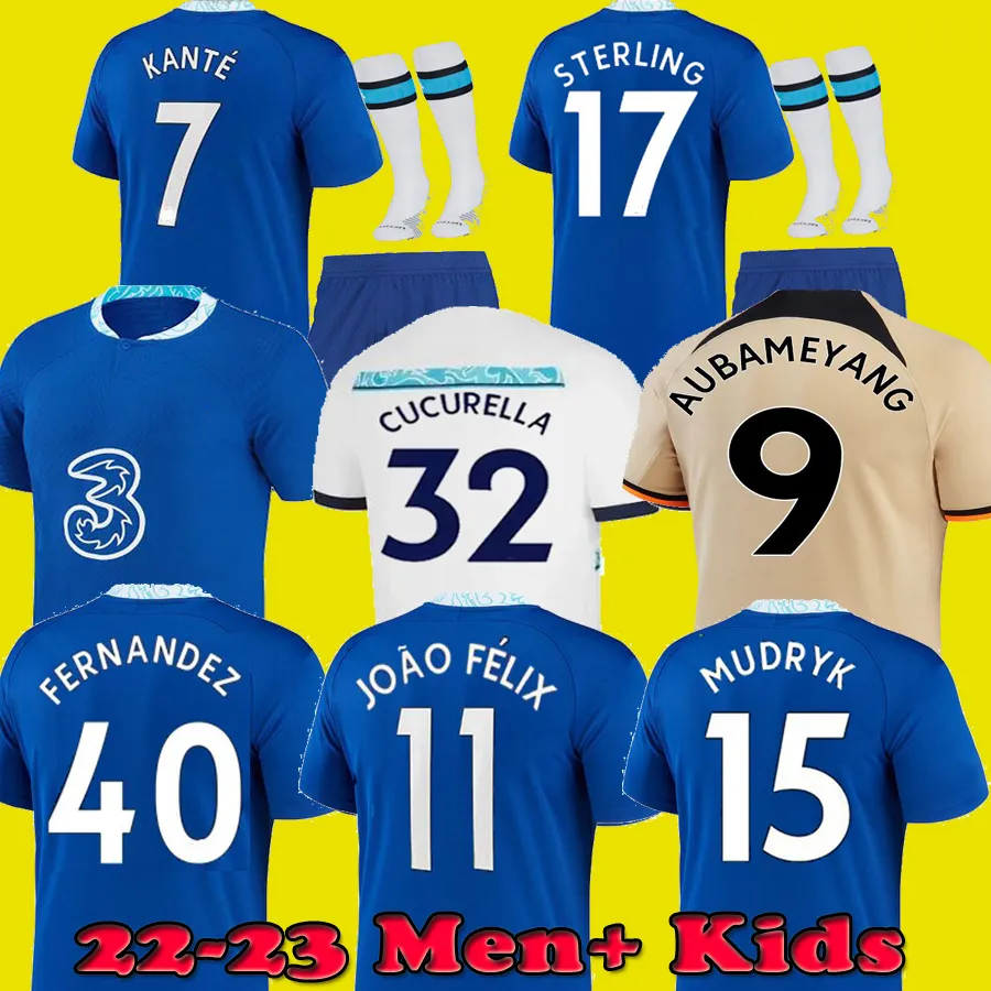 2023 CFC soccer jerseys Enzo Fernandez Mudryk Felix STERLING Fofana Cucurella KOULIBALY PULISIC MOUNT KANTE 2022 Chukwuemeka football shirt 22 23 men kids kit, Kids 22 23 home
2023 CFC soccer jerseys Enzo Fernandez Mudryk Felix STERLING Fofana Cucurella KOULIBALY PULISIC MOUNT KANTE 2022 Chukwuemeka football shirt 22 23 men kids kit, Kids 22 23 home