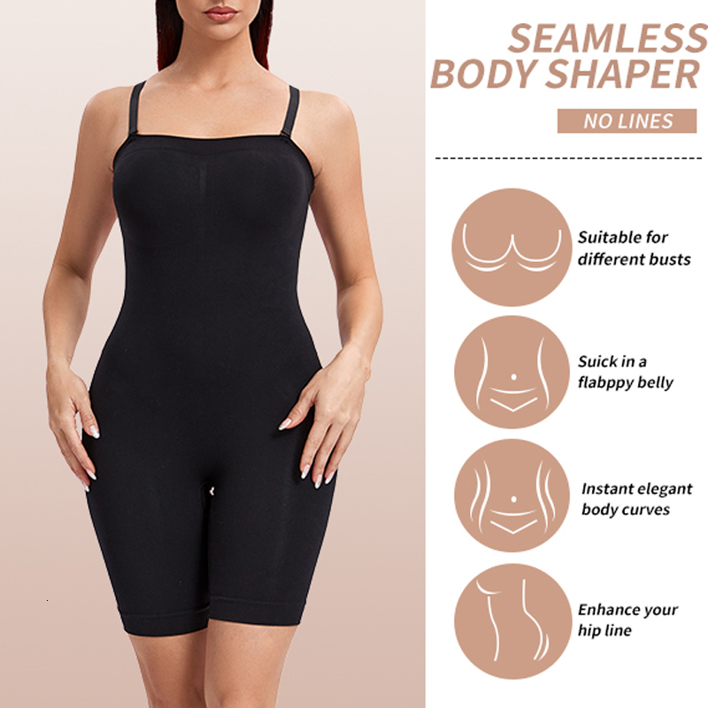 Women's Shapers Women Bodysuit Shapewear Full Body Shaper Tummy Control Slimming Sheath Butt Lifter Push Up Thigh Slimmer Abdomen Shapers Corset 