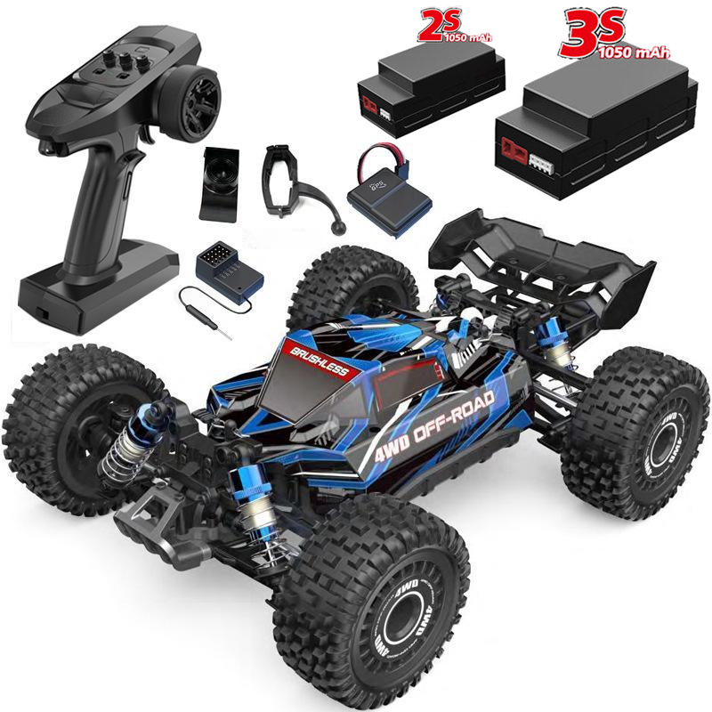 MJX Hyper Go 16207 with 3S Battery 1/16 Brushless RC Car Hobby 2.4G Remote Control Toy Truck 4WD 65KMH High-Speed Off-Road Buggy
MJX Hyper Go 16207 with 3S Battery 1/16 Brushless RC Car Hobby 2.4G Remote Control Toy Truck 4WD 65KMH High-Speed Off-Road Buggy