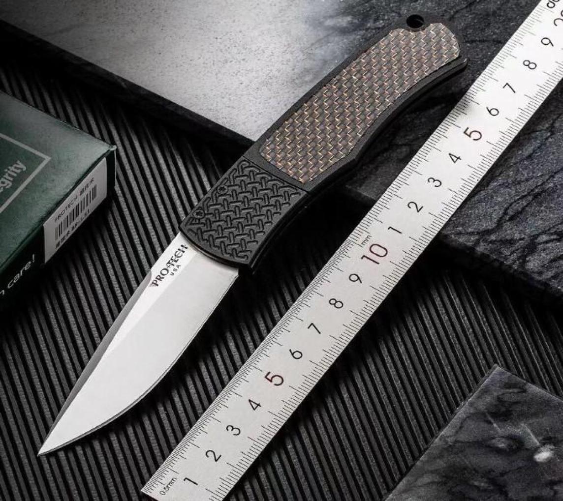 PROTECH PR151 Magic BR1 Automatic Folding Knife Whiskers 154CM Blade CNC T6 Aluminum Alloy Carbon Fiber Handle AUTO Outdoor Gif5958248
PROTECH PR151 Magic BR1 Automatic Folding Knife Whiskers 154CM Blade CNC T6 Aluminum Alloy Carbon Fiber Handle AUTO Outdoor Gif5958248