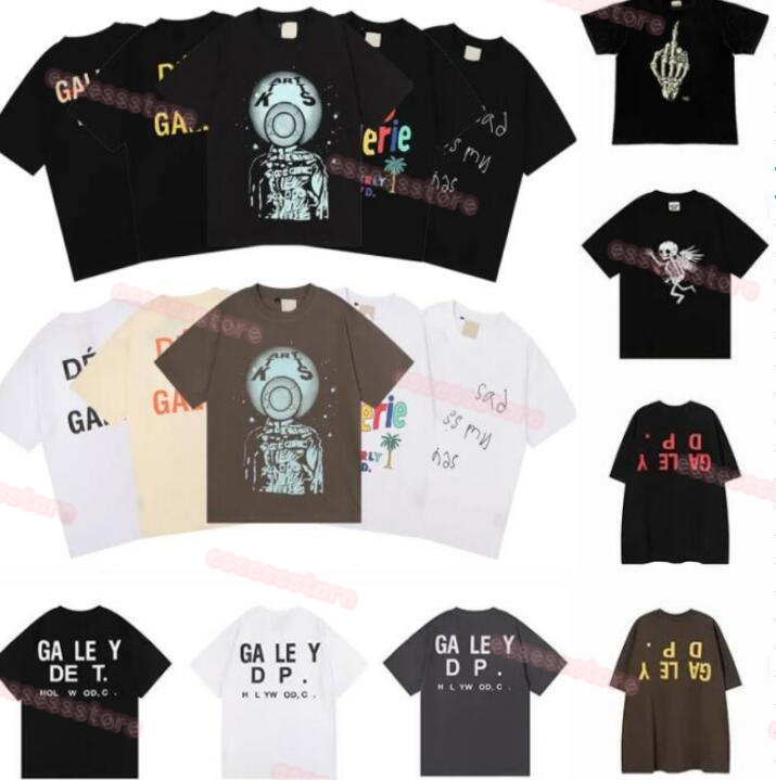 Designer Mens T-shirts Summer Gallerise Depts shirt Vintage wash do old Angel Galleryes Skeleton car graffiti print casual loose short sleeve T-shirt Galleries depts, Cu111
Designer Mens T-shirts Summer Gallerise Depts shirt Vintage wash do old Angel Galleryes Skeleton car graffiti print casual loose short sleeve T-shirt Galleries depts, Cu111