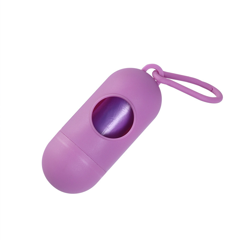 Halloween Pet toilet collector, pills, garbage box, convenient capsule type, pet Bin bag dispenser, customized cleaning supplies