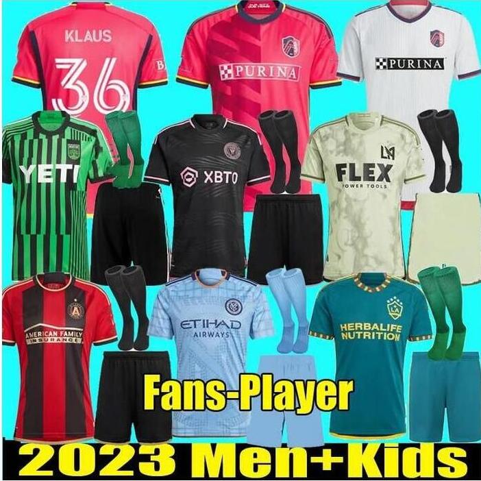 S-4XL 2023 LA Galaxy LAFC Soccer Jerseys Atlanta Inter United FC Miami st Louis''RED' Home away 23 24 Los Angeles Football Shirt St. L ouis City Fans Player mesn kids socks
S-4XL 2023 LA Galaxy LAFC Soccer Jerseys Atlanta Inter United FC Miami st Louis''RED' Home away 23 24 Los Angeles Football Shirt St. L ouis City Fans Player mesn kids socks