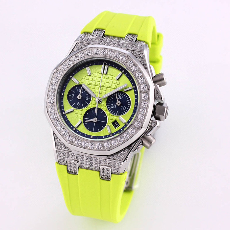 Women Watch 37mm Quartz Movement Watches Diamond Bezel Fashion Waterproof Wristband Men Wristwatch Montre De Luxe Gift, Color2
Women Watch 37mm Quartz Movement Watches Diamond Bezel Fashion Waterproof Wristband Men Wristwatch Montre De Luxe Gift, Color2