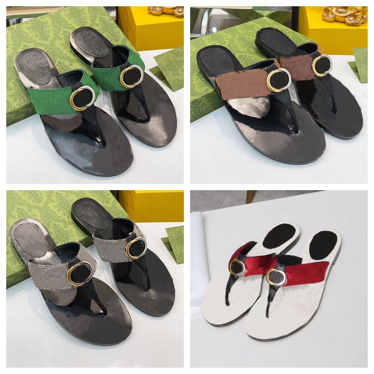 2023 Designer Women Men Slippers Flip Flops Double Thong Sandal Luxury Summer Beach slippers Size 35-45
2023 Designer Women Men Slippers Flip Flops Double Thong Sandal Luxury Summer Beach slippers Size 35-45