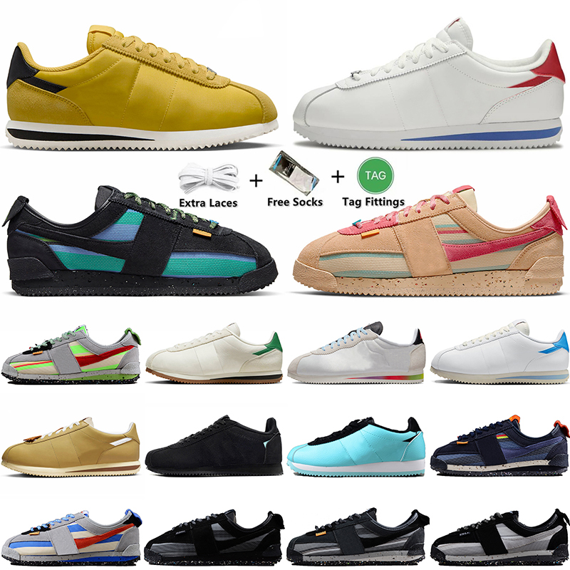 Crotez Casual Shoes Fashion Union LA X Cortez Sesame Smoke Grey Lemon Frost Noir Runner Sneakers Blue Purple Premium Classic Leather Black White Mens Trainers, Item.36 36-44
Crotez Casual Shoes Fashion Union LA X Cortez Sesame Smoke Grey Lemon Frost Noir Runner Sneakers Blue Purple Premium Classic Leather Black White Mens Trainers, Item.36 36-44