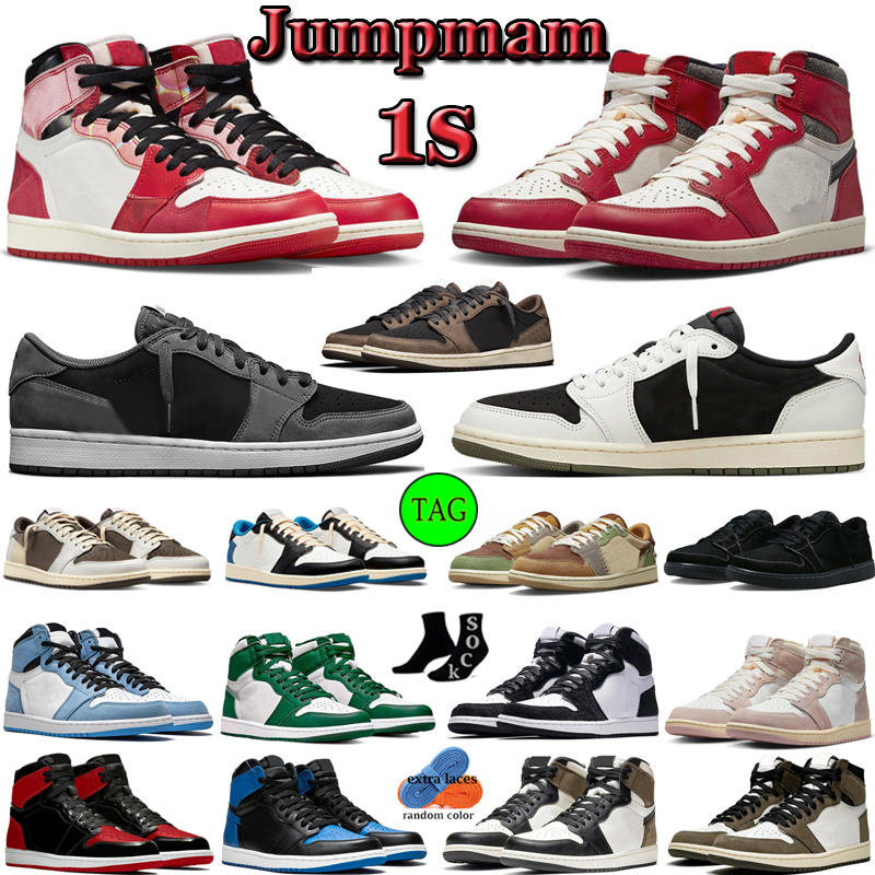Basketball Shoes 1 Jumpman 1s sneakers University Blue Chicago Lost Found Medium Olive black phantom Washed Pink Pine Green Court Purple Women Sports Trainers 36-47, #25 light smoke grey
Basketball Shoes 1 Jumpman 1s sneakers University Blue Chicago Lost Found Medium Olive black phantom Washed Pink Pine Green Court Purple Women Sports Trainers 36-47, #25 light smoke grey