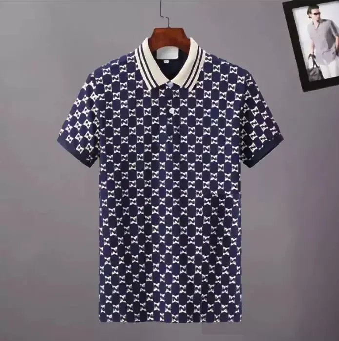 2023New Mens Stylist Polo Shirts Luxury Italy Men Clothes Short Sleeve Fashion Casual Men's Summer T Shirt Many colors are available Size M-3XL, Darkcyan
2023New Mens Stylist Polo Shirts Luxury Italy Men Clothes Short Sleeve Fashion Casual Men's Summer T Shirt Many colors are available Size M-3XL, Darkcyan