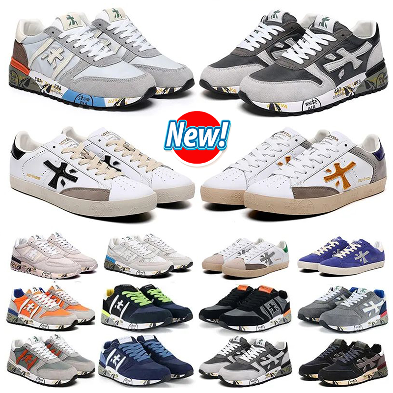 2023 Designer Sneakers Italy Premiata Casual Shoes mens fashion Mick lander sneaker Steven Genuine training shoe Top quality Leather Luxury men Sport Trainers, 25
2023 Designer Sneakers Italy Premiata Casual Shoes mens fashion Mick lander sneaker Steven Genuine training shoe Top quality Leather Luxury men Sport Trainers, 25
