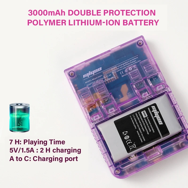 MIYOO MINI + Plus Portable Retro Game Console OCA IPS HD Screen WIFI Handheld Game Console Open Source Linux System OnionOS