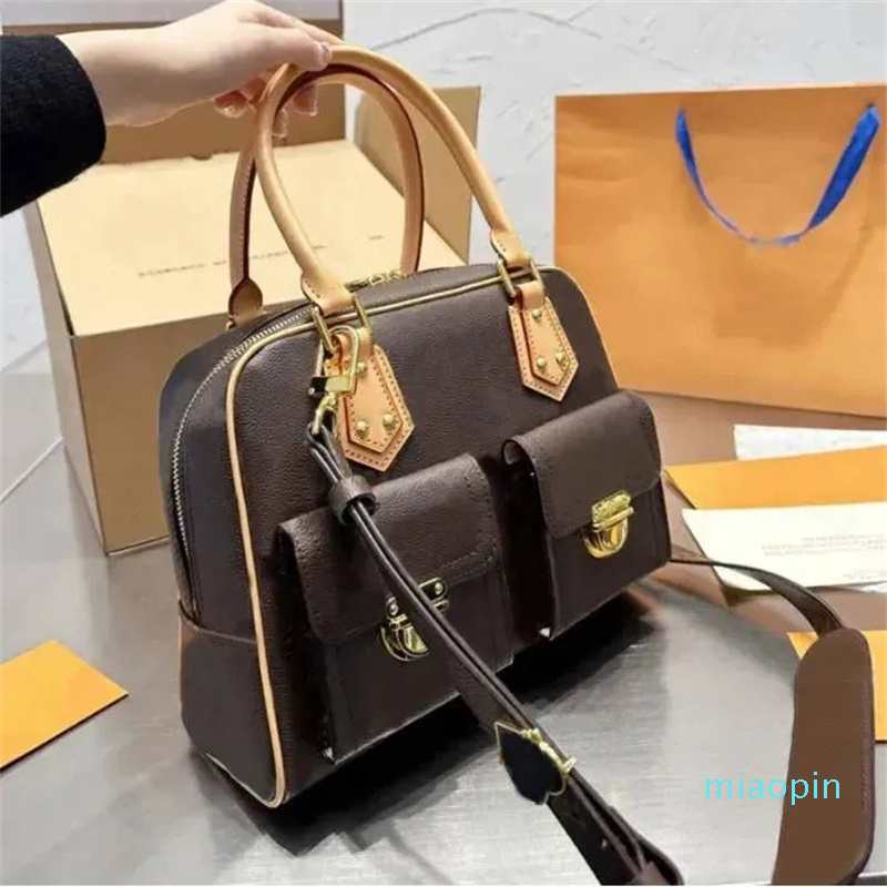 Designer Crossbody shoulder Bags Women's Tote Bag Classic Old Floral Letter Travel Tote External Flap Bag Detachable Strap Tote Purse