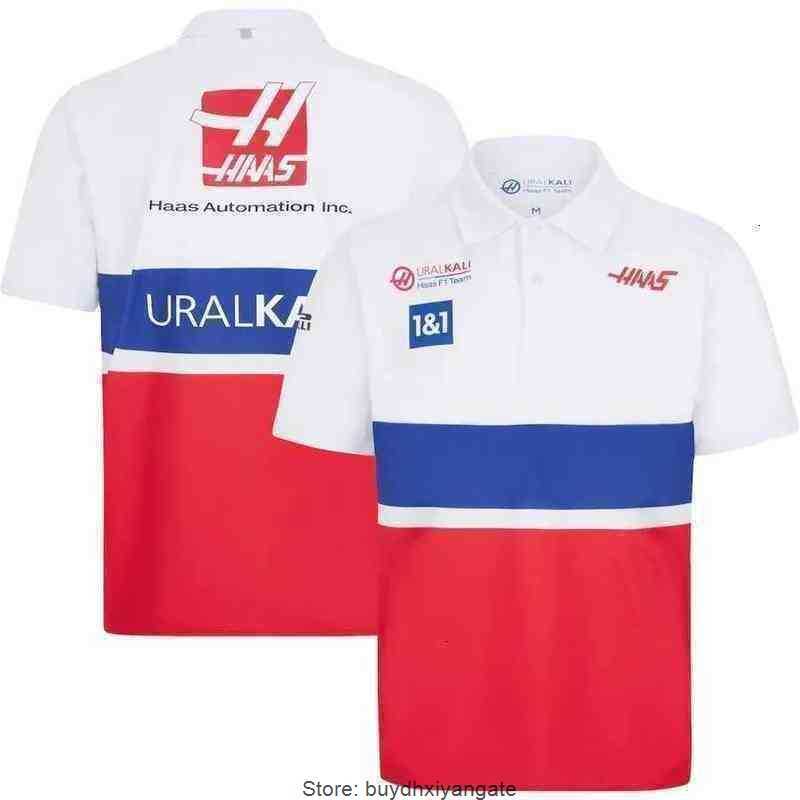 HAAS Men's T-Shirts 2022 Summer New Shirts F1 Racing Suits Haas Team T-shirts Polo Men's Lapel Workwear, Purple
HAAS Men's T-Shirts 2022 Summer New Shirts F1 Racing Suits Haas Team T-shirts Polo Men's Lapel Workwear, Purple