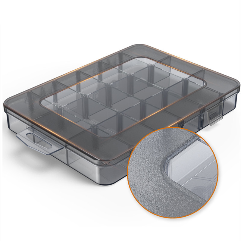 Storage Boxes Bins Organizer 924 Grids Adjustable Container Compartment Plastic Box Component Screw Holder Case Display 230613