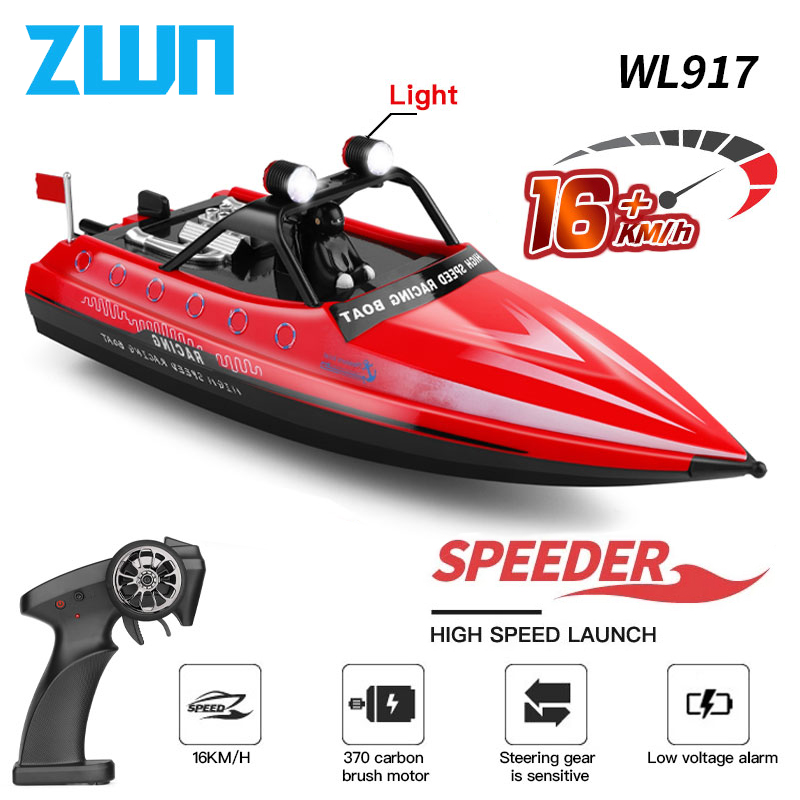 WLtoys WL917 RC Boat 2.4Ghz 16km/h High Speed Racing Boat Model Speedboat Kids Gifts RC Toys
WLtoys WL917 RC Boat 2.4Ghz 16km/h High Speed Racing Boat Model Speedboat Kids Gifts RC Toys