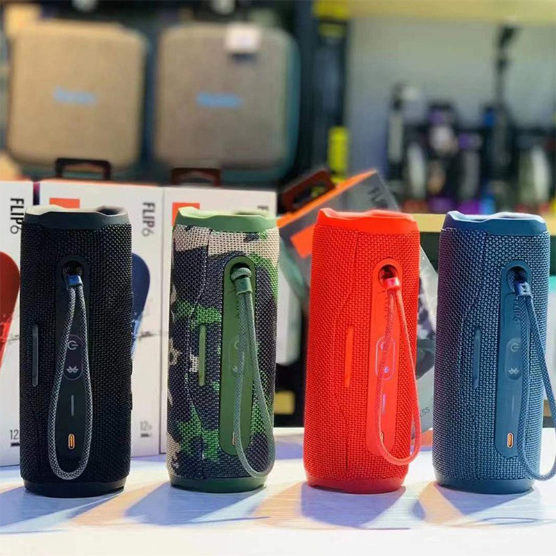multicolors flip6 wireless bluetooth speaker mini portable ipx7 flip6 waterproof portable speakers outdoor stereo bass music track independent tf card
