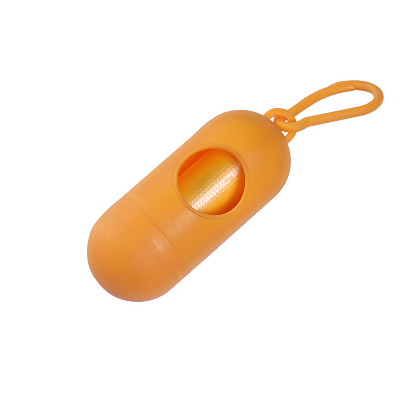 Halloween Pet toilet collector, pills, garbage box, convenient capsule type, pet Bin bag dispenser, customized cleaning supplies