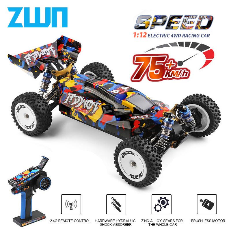 WLtoys 124007 75KM/H 4WD RC Car Professional Racing Car Brushless Electric High Speed Off-Road Drift Remote Control Toys for Boy A01
WLtoys 124007 75KM/H 4WD RC Car Professional Racing Car Brushless Electric High Speed Off-Road Drift Remote Control Toys for Boy A01
