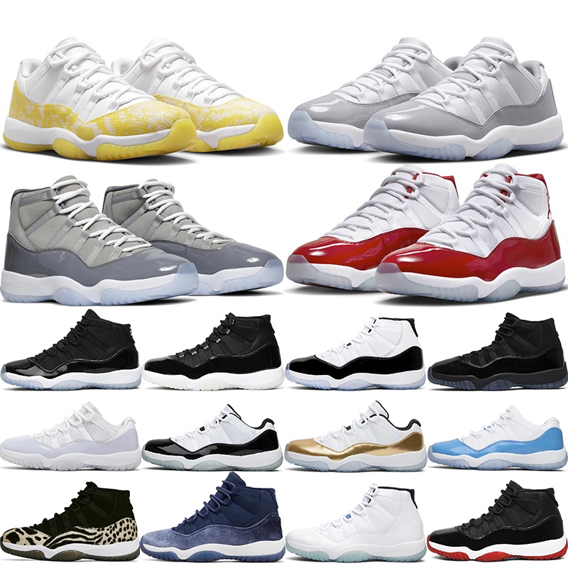 Cherry 11s men basketball shoes Yellow Snakeskin jumpman 11 Bred Cool Grey Gamma Blue j11 Heiress womens mens trainers sports sneakers tennis, 18
Cherry 11s men basketball shoes Yellow Snakeskin jumpman 11 Bred Cool Grey Gamma Blue j11 Heiress womens mens trainers sports sneakers tennis, 18