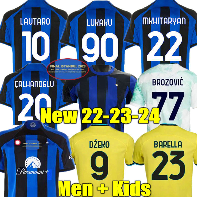 final 22 23 24 Calhanoglu home away third soccer jerseys 4TH 2022 2023 2024 MILAN football shirt adult men kids kit
final 22 23 24 Calhanoglu home away third soccer jerseys 4TH 2022 2023 2024 MILAN football shirt adult men kids kit