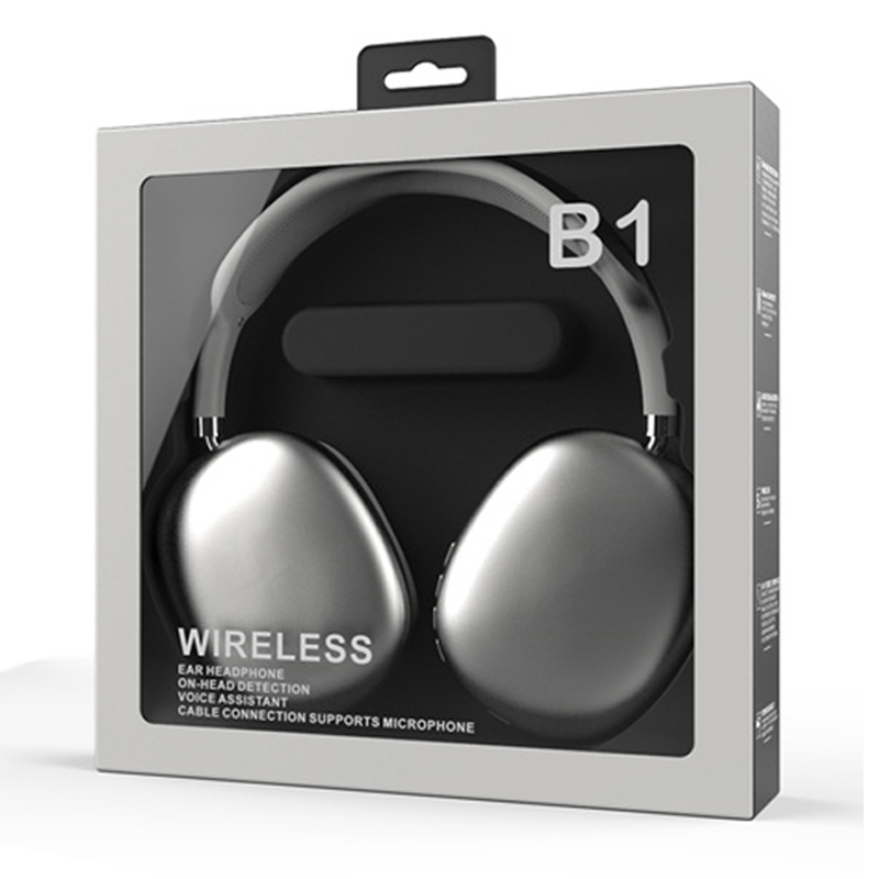 TWS Headsets Wireless Bluetooth Headphones Earphone Computer Gaming Headset MS-B1 Max, Black
TWS Headsets Wireless Bluetooth Headphones Earphone Computer Gaming Headset MS-B1 Max, Black