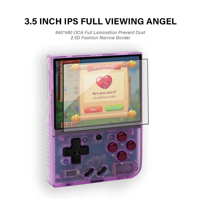MIYOO MINI + Plus Portable Retro Game Console OCA IPS HD Screen WIFI Handheld Game Console Open Source Linux System OnionOS