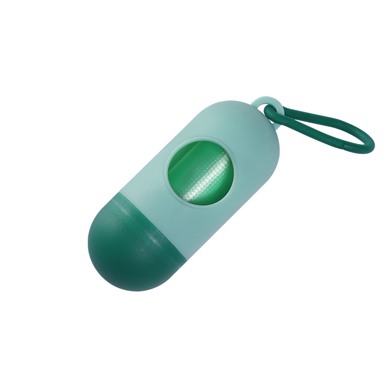 Halloween Pet toilet collector, pills, garbage box, convenient capsule type, pet Bin bag dispenser, customized cleaning supplies