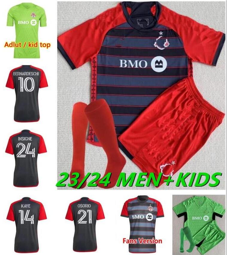 23 24 Toronto FC soccer Jerseys Insigne KAYE fans player 2023 BERNARDESCHI home away camisetas Bradley AKINOLA OSORIO VAZQUEZ JIMENEZ football shirts men kids set
23 24 Toronto FC soccer Jerseys Insigne KAYE fans player 2023 BERNARDESCHI home away camisetas Bradley AKINOLA OSORIO VAZQUEZ JIMENEZ football shirts men kids set
