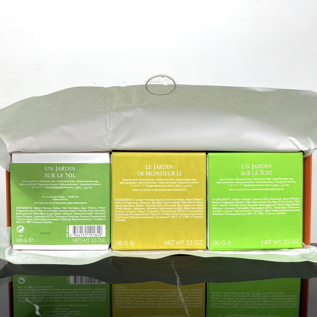 Le jardin de monsieur li Un jarin surle toit Un Jardin Sur Nil Bathing supplies 3 piece Shower Soap 100g Set Soap Handmade Essential Oil Soap Moisturizing Oil
Le jardin de monsieur li Un jarin surle toit Un Jardin Sur Nil Bathing supplies 3 piece Shower Soap 100g Set Soap Handmade Essential Oil Soap Moisturizing Oil