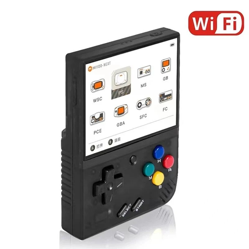 MIYOO MINI + Plus Portable Retro Game Console OCA IPS HD Screen WIFI Handheld Game Console Open Source Linux System OnionOS