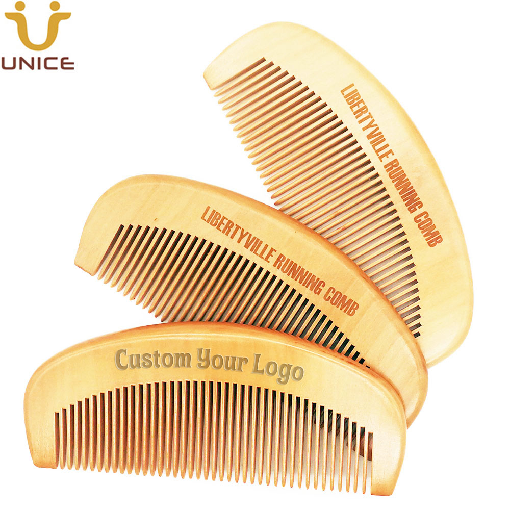 MOQ 100 PCS Customized Hair COmb Imprinted LOGO Laser Carved Wood Anti Static Beard Combs for Barber Promotion 12.8*5*1cm
MOQ 100 PCS Customized Hair COmb Imprinted LOGO Laser Carved Wood Anti Static Beard Combs for Barber Promotion 12.8*5*1cm