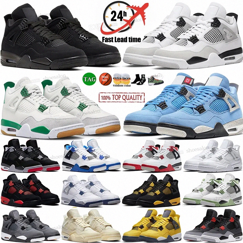 4 Basketball Shoes for Mens Womens retro 4s Military Black Cat Pine Green University Blue White Oreo Sail Red Thunder Sneaker Sports Trainers jordan jordans4 jordens, 20
4 Basketball Shoes for Mens Womens retro 4s Military Black Cat Pine Green University Blue White Oreo Sail Red Thunder Sneaker Sports Trainers jordan jordans4 jordens, 20