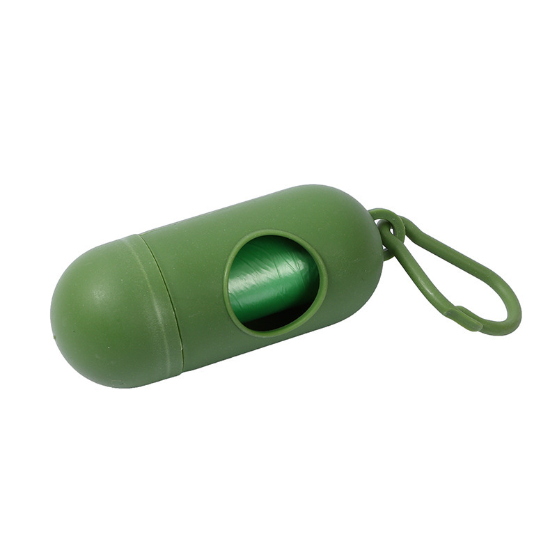 Halloween Pet toilet collector, pills, garbage box, convenient capsule type, pet Bin bag dispenser, customized cleaning supplies