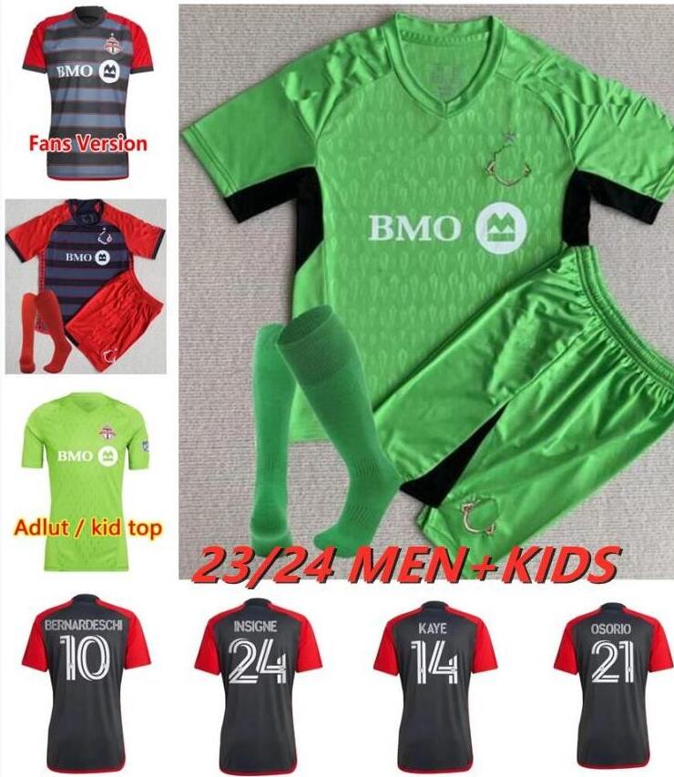 23 24 Toronto FC soccer Jerseys Insigne KAYE fans player 2023 BERNARDESCHI home away camisetas Bradley AKINOLA OSORIO VAZQUEZ JIMENEZ football shirts men kids set
23 24 Toronto FC soccer Jerseys Insigne KAYE fans player 2023 BERNARDESCHI home away camisetas Bradley AKINOLA OSORIO VAZQUEZ JIMENEZ football shirts men kids set