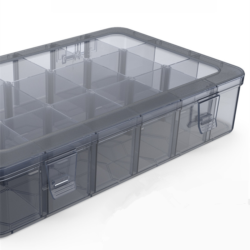 Storage Boxes Bins Organizer 924 Grids Adjustable Container Compartment Plastic Box Component Screw Holder Case Display 230613