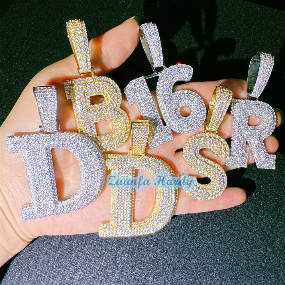 Top Quality Diamond Iced Out Initial Pendant Custom Jewelry Silver 925 Pendant Hiphop VVS Moissanite Letter Pendant
Top Quality Diamond Iced Out Initial Pendant Custom Jewelry Silver 925 Pendant Hiphop VVS Moissanite Letter Pendant