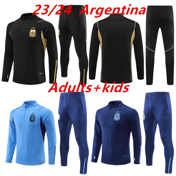 3 star Argentina tracksuit Soccer Jerseys 2023 2024 Home Away jacket Football Shirts MESSIS DI MARIA DYBALA DE PAUL MARADONA Men Kids training suit tracksuits Kit, Black
3 star Argentina tracksuit Soccer Jerseys 2023 2024 Home Away jacket Football Shirts MESSIS DI MARIA DYBALA DE PAUL MARADONA Men Kids training suit tracksuits Kit, Black