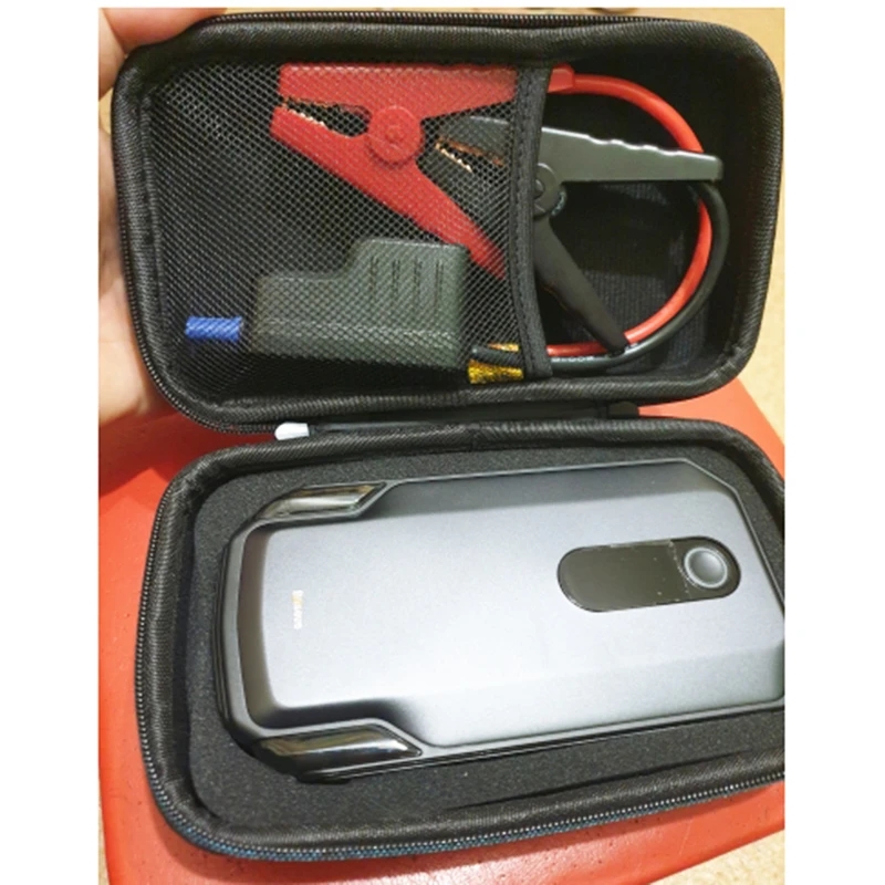 Newest Hard EVA Outdoor Travel Case Bag for Baseus 20000mAh Jump Starter Power Bank 2000A 12V Portable Car Battery Starter