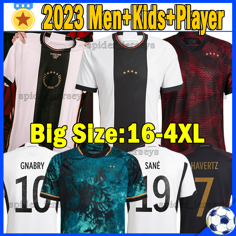 XXXL 4XL 22 23 GNABRY Soccer Jerseys 2023 1,000TH GAME Women's team SANE hummels KIMMICH HAVERTZ KROOS GermanyS Footabll Uniforms Men Kids kits Classic Shirts, Deguo 2023 away women's team kits
XXXL 4XL 22 23 GNABRY Soccer Jerseys 2023 1,000TH GAME Women's team SANE hummels KIMMICH HAVERTZ KROOS GermanyS Footabll Uniforms Men Kids kits Classic Shirts, Deguo 2023 away women's team kits