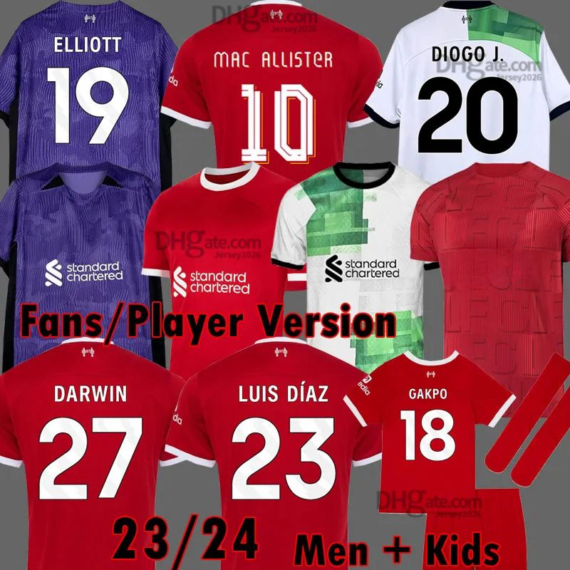 23 24 MAC ALLISTER Soccer Jerseys GAKPO DARWIN Mohamed Luis DIaz Alexander Arnold Football Kit Tops Shirts Men Kids Uniform A.BECKER Goalkeeper, 23 24 third kids no sock
23 24 MAC ALLISTER Soccer Jerseys GAKPO DARWIN Mohamed Luis DIaz Alexander Arnold Football Kit Tops Shirts Men Kids Uniform A.BECKER Goalkeeper, 23 24 third kids no sock