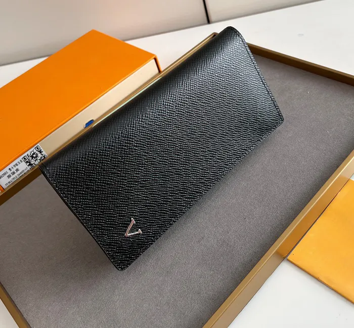 Leather wallet women men purse designer Brazza long wallet card holder with original box M60622, 10
Leather wallet women men purse designer Brazza long wallet card holder with original box M60622, 10