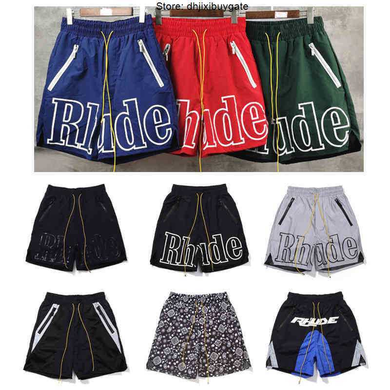 Rh Designer Limited Rhude Shorts Summer New 3m Reflective Hip Hop High Street Sports Training Beach Pants high-quality, Navy blue
Rh Designer Limited Rhude Shorts Summer New 3m Reflective Hip Hop High Street Sports Training Beach Pants high-quality, Navy blue