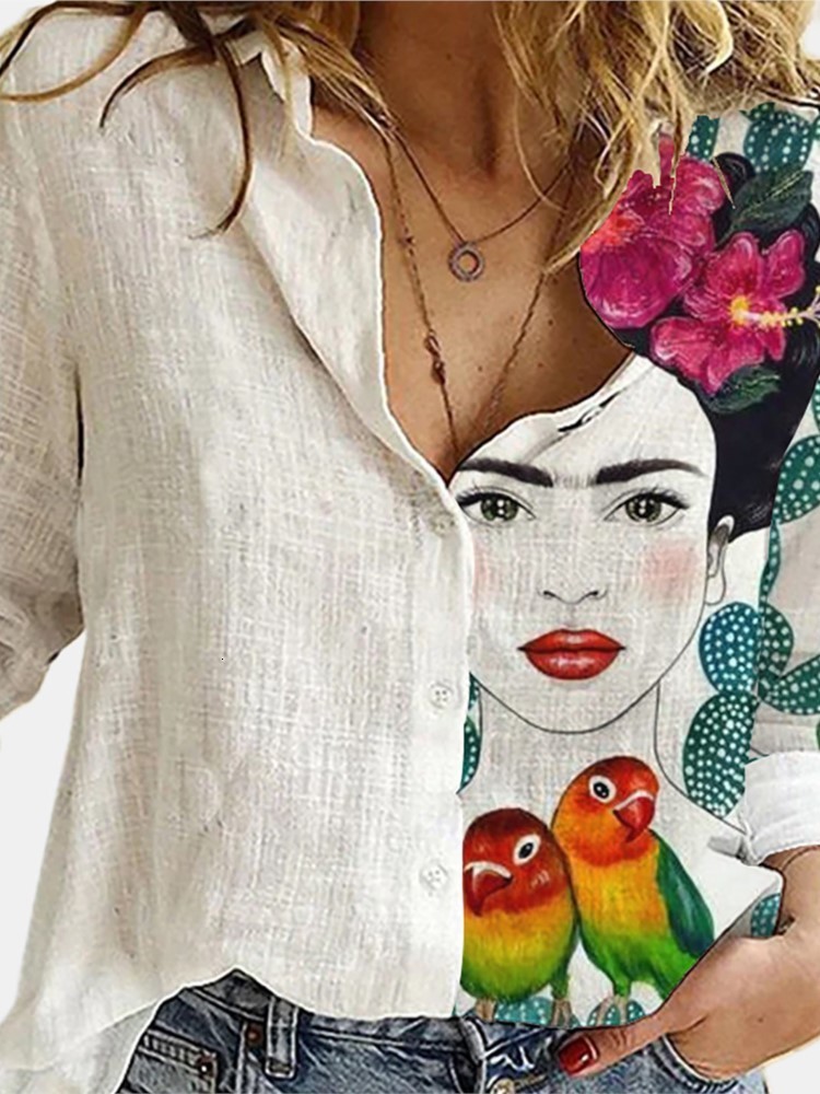 Women's Blouses Shirts Leisure White Yellow Shirts Button Lapel Cardigan Top Lady Loose Long Sleeve Oversized Shirt Womens Blouses Casual Tunic B