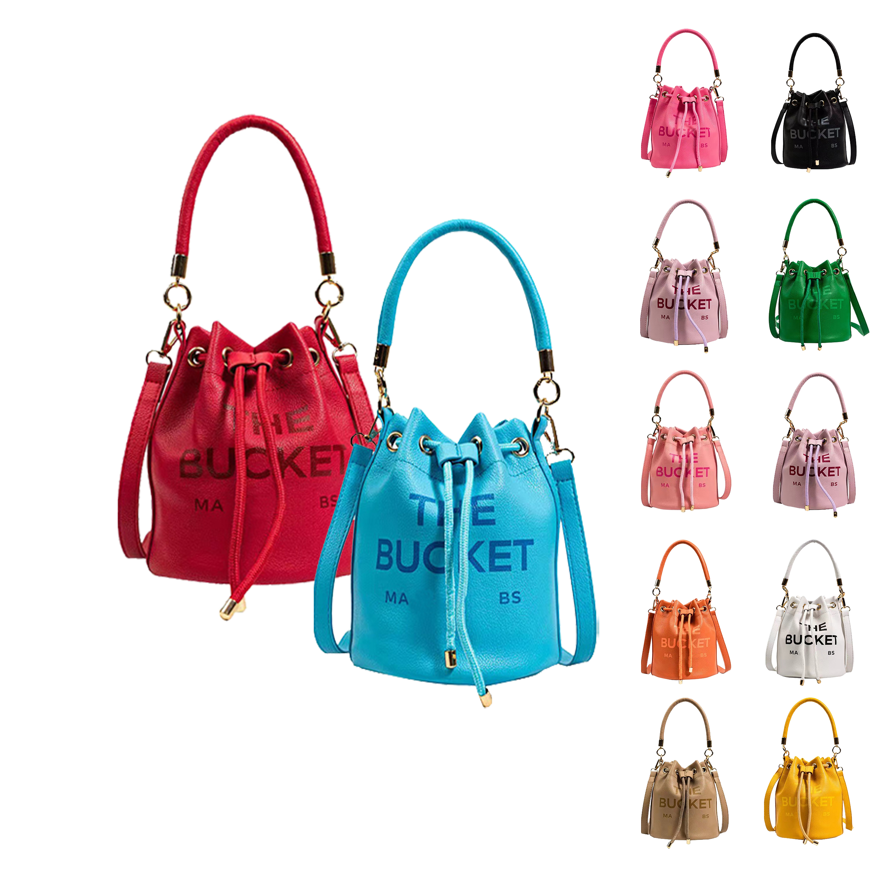 Women Clutch marc jocobs BUCKET tote bags mens drawstring PU Luxury Leather designer bag classic shoulder handbag cosmetic bag buckets gym Crossbody messenger bags, Black
Women Clutch marc jocobs BUCKET tote bags mens drawstring PU Luxury Leather designer bag classic shoulder handbag cosmetic bag buckets gym Crossbody messenger bags, Black