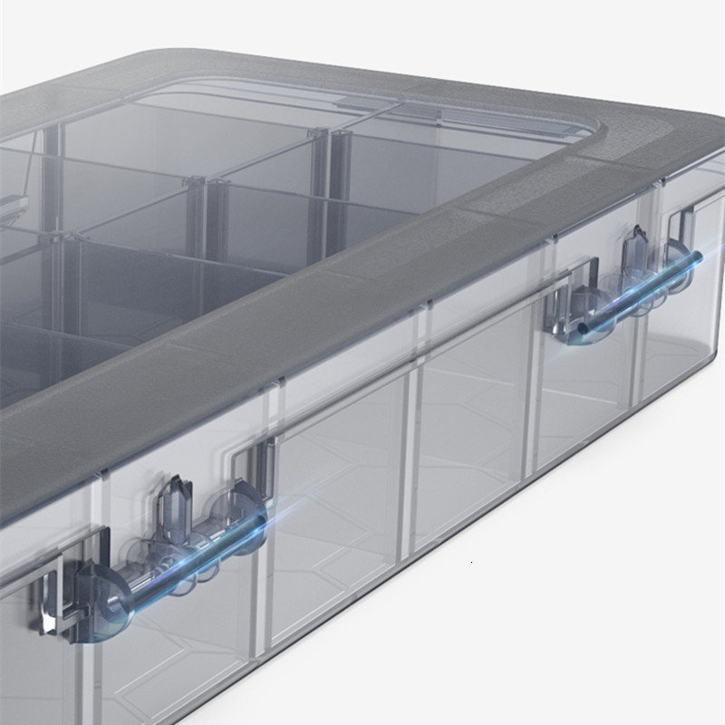 Storage Boxes Bins Organizer 924 Grids Adjustable Container Compartment Plastic Box Component Screw Holder Case Display 230613